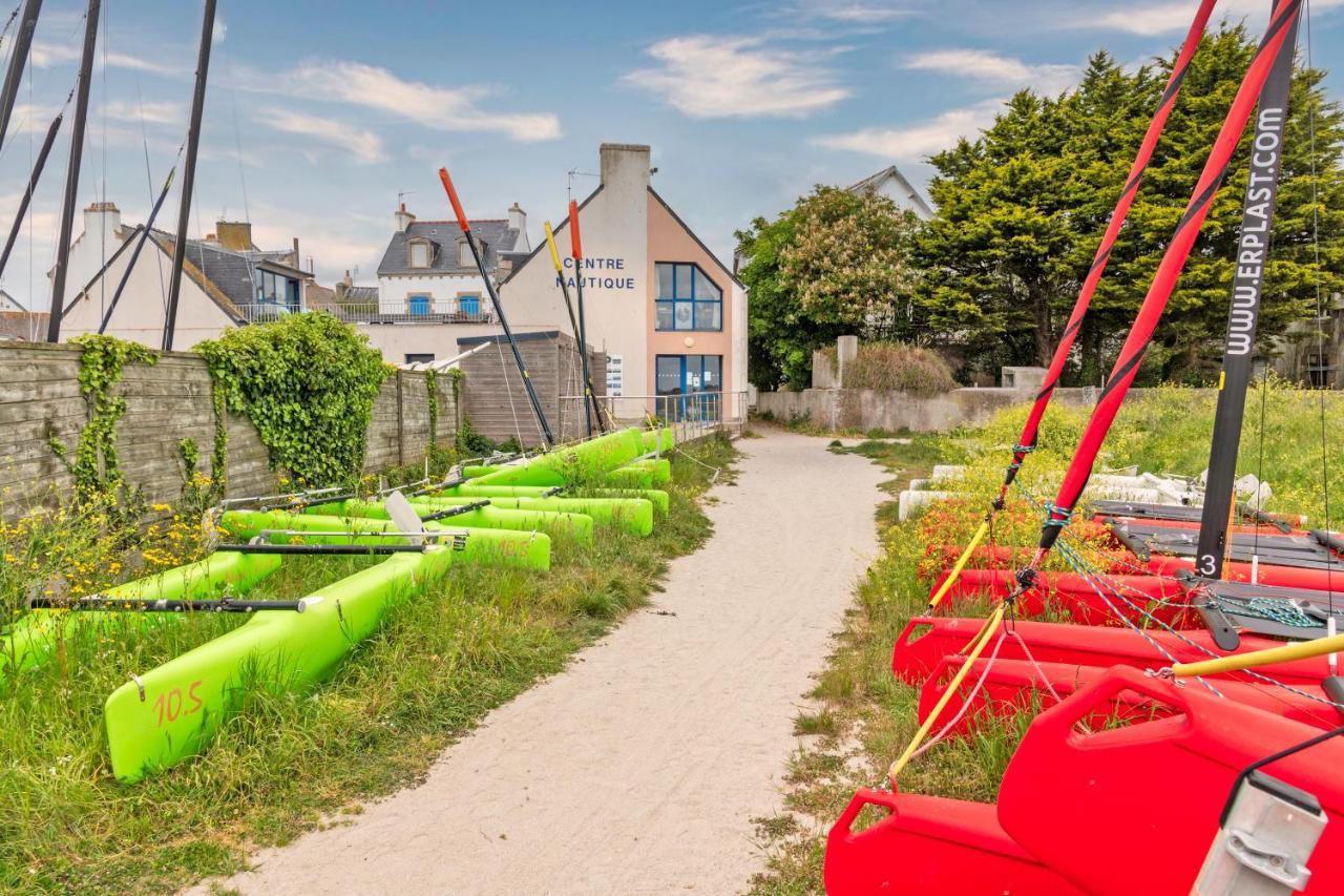 Studio Vue Mer 15M De La Plage Plobannalec Exterior foto